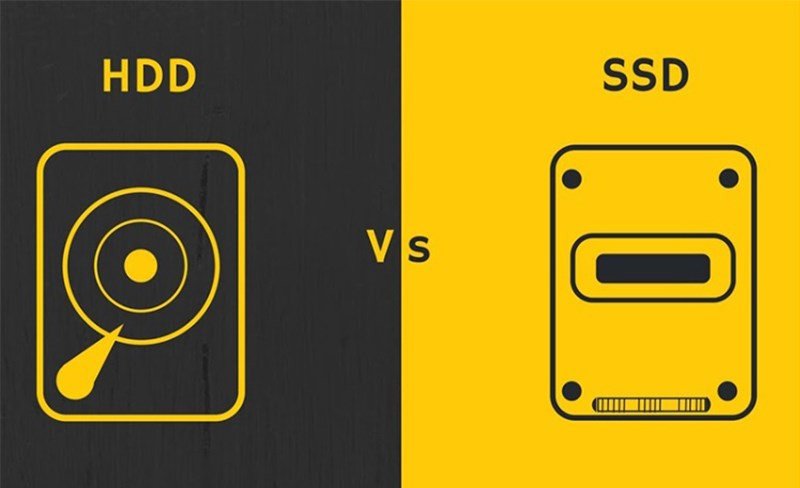 Ổ cứng SSD NVMe, một thành phần lưu trữ dữ liệu tốc độ cao trong phần cứng laptop.