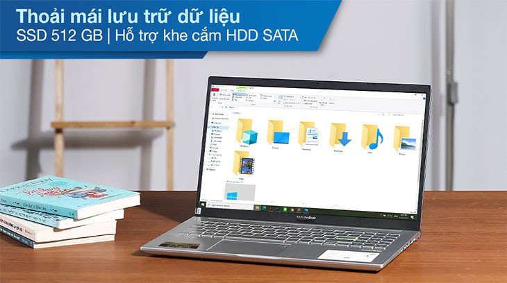 Ổ cứng SSD tốc độ cao trên laptop lập trình