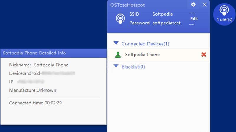 Phần mềm phát wifi laptop 160 WiFi Free Software OSTotoHotspot