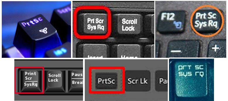 Phím PrtScn trên bàn phím laptop để chụp toàn bộ màn hình Windows 10