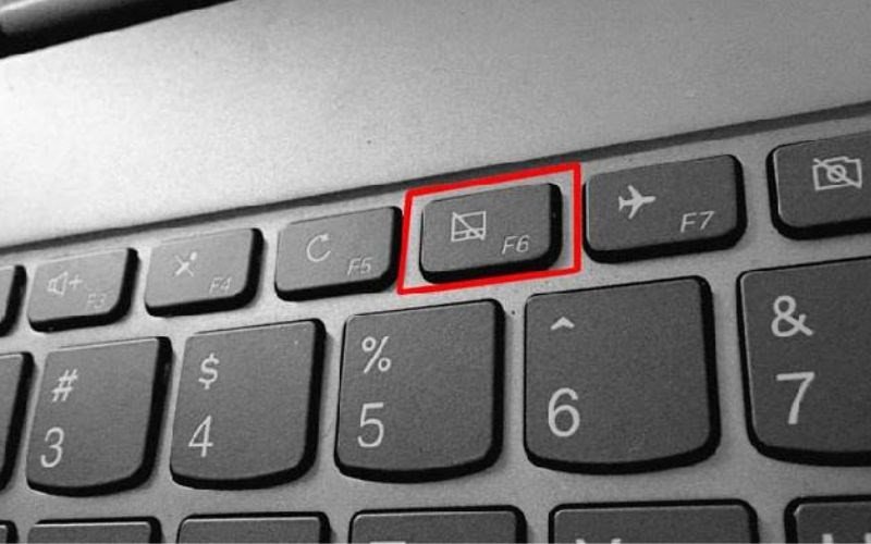 Phím tắt chức năng để khóa chuột cảm ứng laptop HP trên bàn phím