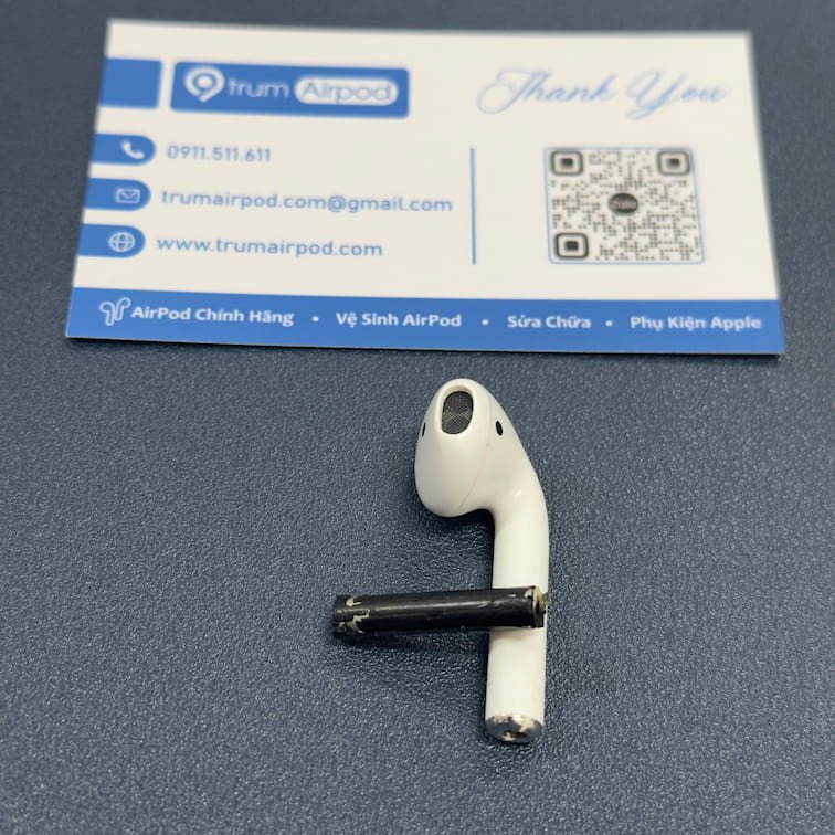 Pin Airpod sau khi được thay thế, đảm bảo chất lượng và không biến dạng