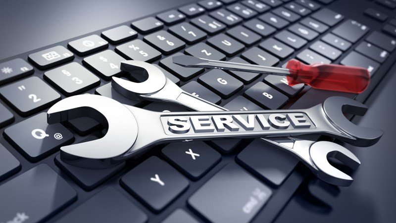 Pin được thay vào bàn phím không dây