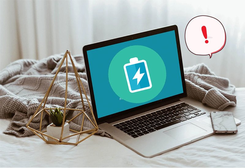 Pin laptop có thể bị chai khi để lâu ngày không sử dụng hoặc sạc không đúng cách