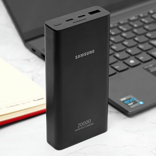Pin sạc dự phòng Samsung với dung lượng lớn, sạc nhanh