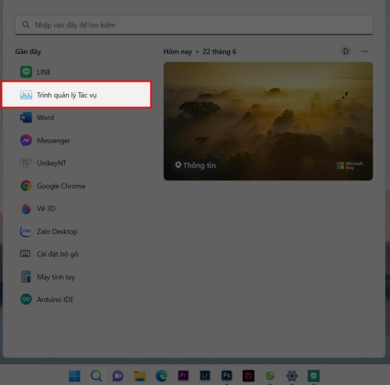 Quản lý ứng dụng khởi động để giảm lag laptop