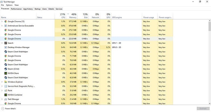 Quản lý ứng dụng khởi động trong Task Manager để tăng tốc laptop