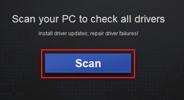Quét driver bằng Driver Talent khi máy laptop không bắt được wifi