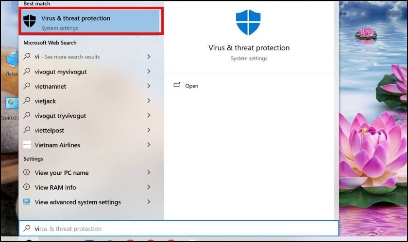 Quét virus cho laptop DELL