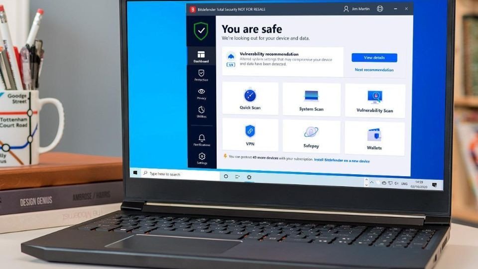 Quét virus là cách khắc phục laptop bị đơ hiệu quả