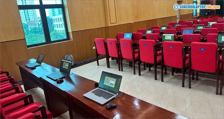 Quy trình lắp đặt thiết bị khi thuê laptop Hà Nội