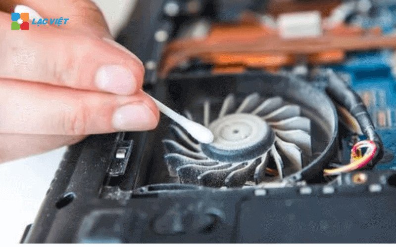 Quy trình vệ sinh và thay thế quạt tản nhiệt laptop chi tiết