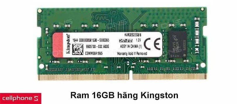RAM 16GB Kingston được nhiều người tin dùng