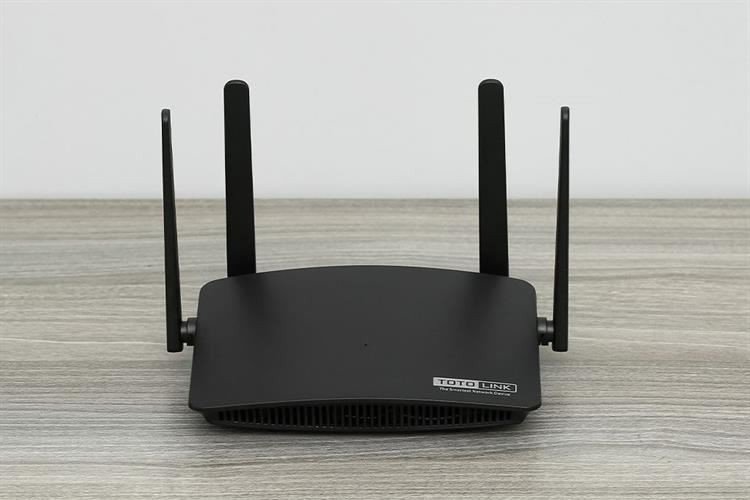 Router Wi-Fi chuẩn AC1200 Totolink A720R, thiết bị phát sóng giúp laptop kết nối mạng ổn định