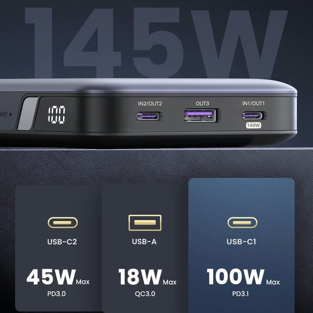 Sạc dự phòng cho laptop tốt nhất với dung lượng lớn