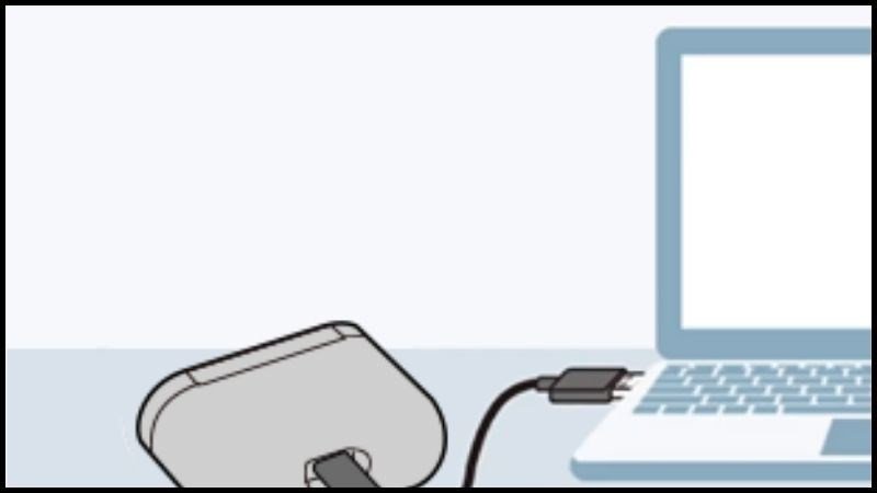 Sạc pin qua cổng USB của laptop, máy tính