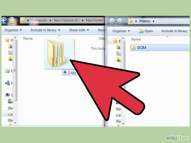 Sao chép ảnh từ máy ảnh sang thư mục trên laptop