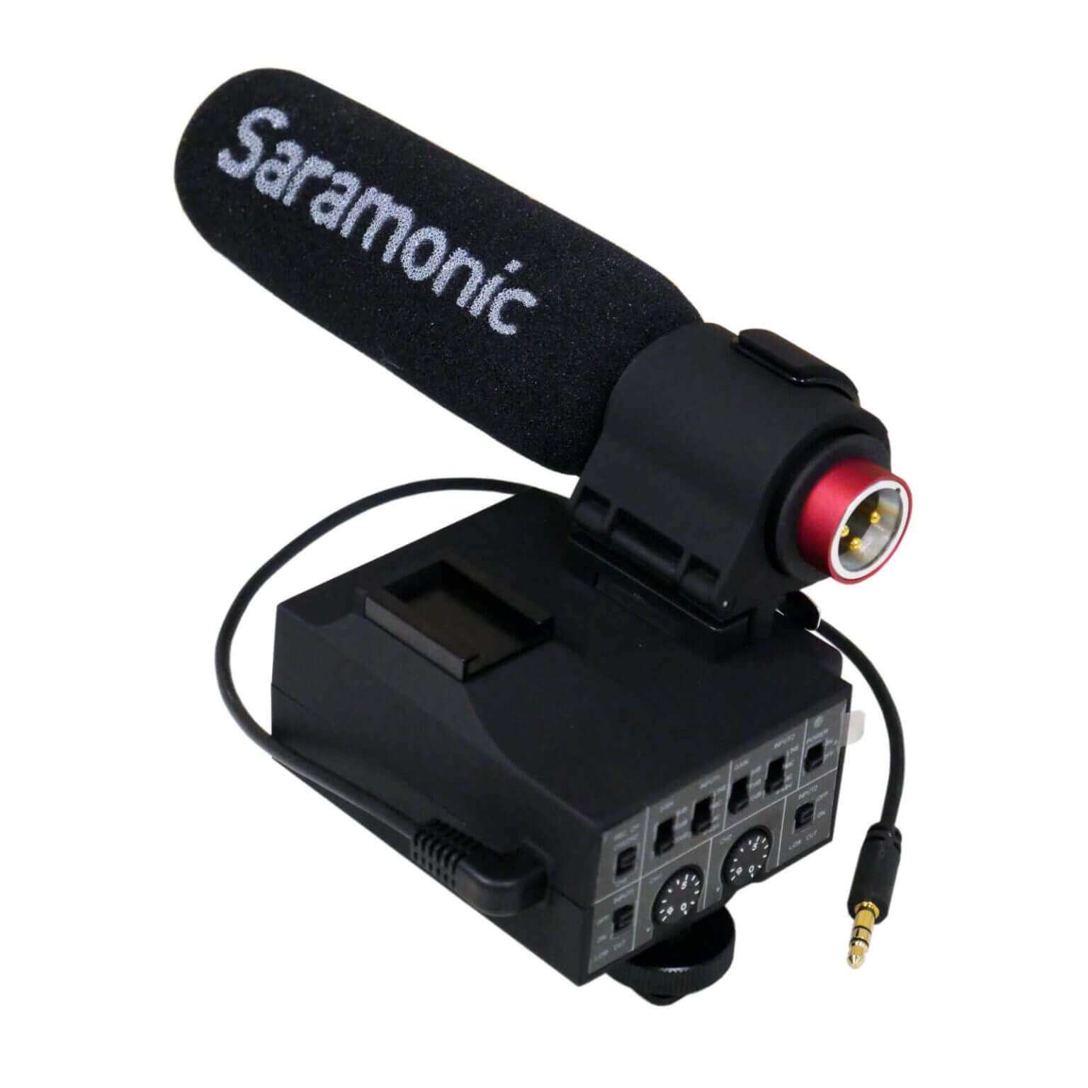 Saramonic MixMic là micro chuyên nghiệp phù hợp để quay TikTok trên laptop khi di chuyển