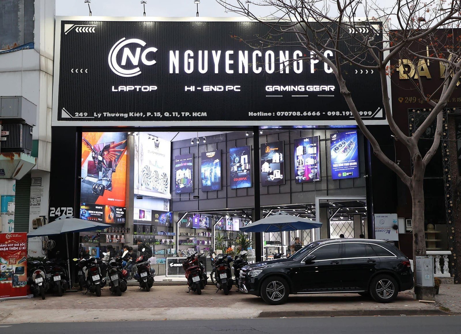 Showroom Nguyễn Công PC chuyên cung cấp laptop gaming và đồ họa chất lượng.