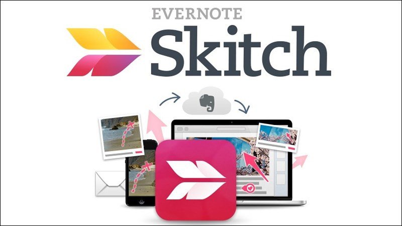 Skitch hỗ trợ chụp ảnh màn hình và ghi chú