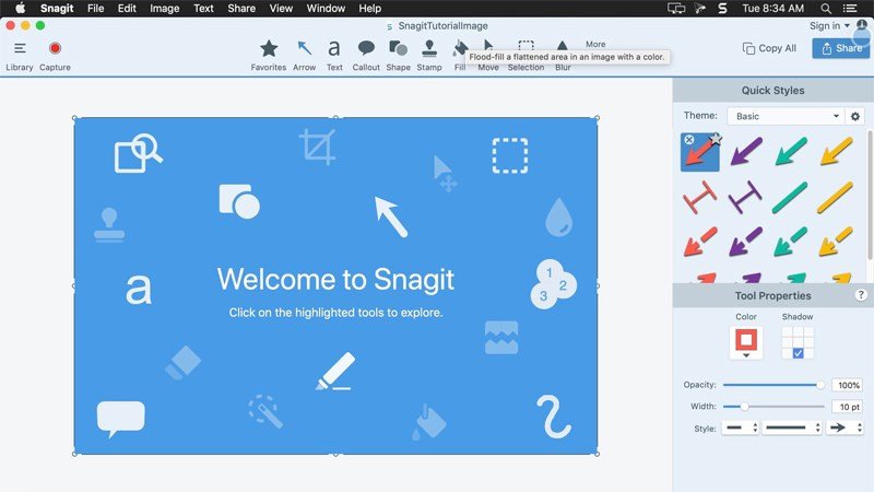 Snagit giúp chụp và chỉnh sửa ảnh màn hình chuyên nghiệp