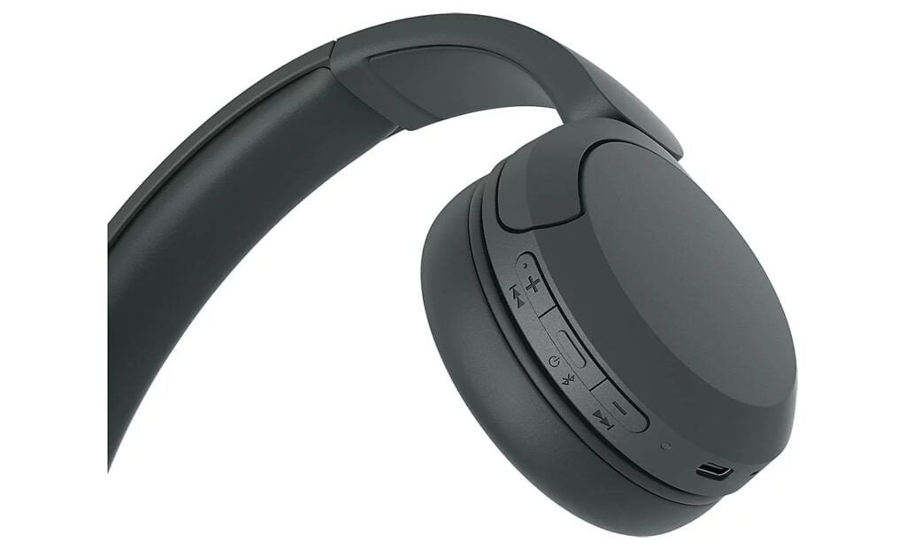Sơ đồ các nút chức năng trên tai nghe Sony WH-CH520