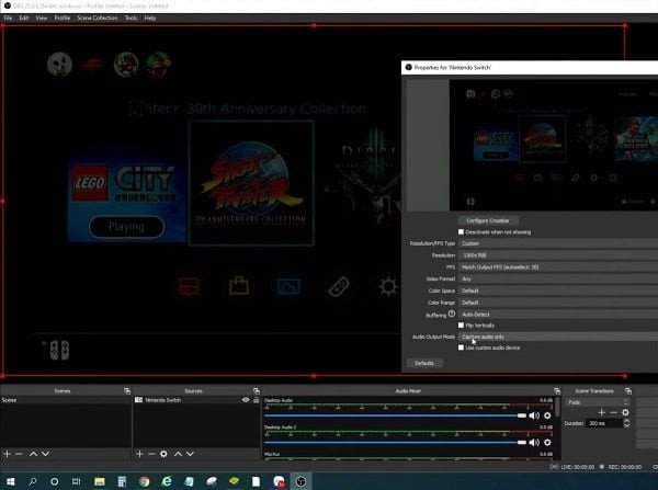 Sơ đồ kết nối Nintendo Switch với laptop qua Capture Card