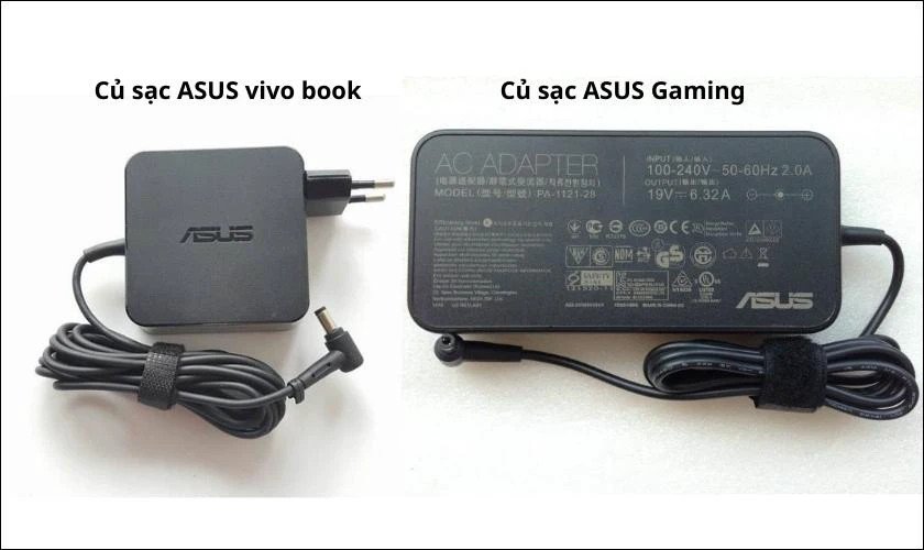 So sánh các loại adapter sạc laptop khác nhau và sự tương thích của chúng
