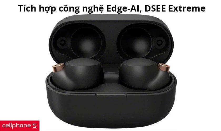 Sony WF-1000XM4 với thiết kế công thái học và công nghệ chống ồn