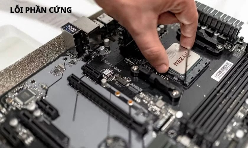 Sự cố phần cứng nghiêm trọng gây ra các dải sọc trên màn hình laptop