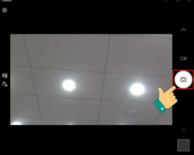 Sử dụng camera trên laptop để chụp ảnh