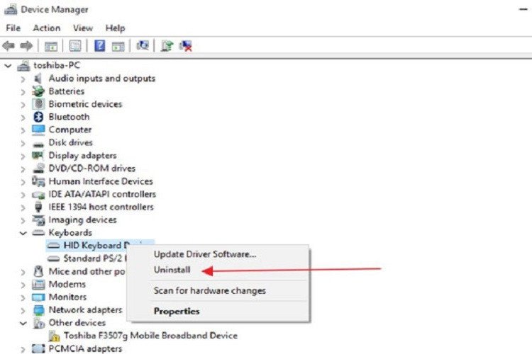 Sử dụng phần mềm KeyFreeze để khóa bàn phím laptop Win 10