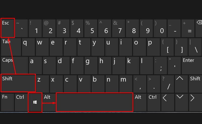 Sử dụng tổ hợp phím chức năng để mở khóa bàn phím laptop Lenovo