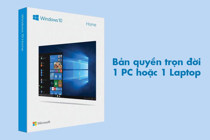 Sử dụng Windows bản quyền giúp phòng tránh lỗi màn hình đen laptop