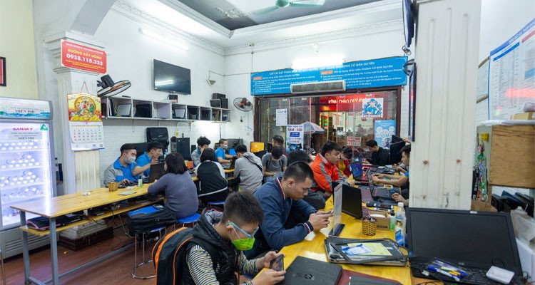 Sửa chữa laptop lấy ngay tại tầng 1