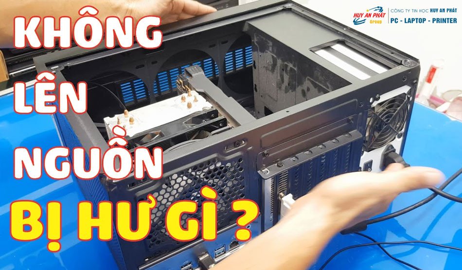 Sửa laptop tại nhà quận Phú Nhuận khi máy không lên nguồn