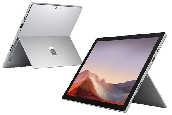 Surface Pro 7 i5 với thiết kế tối giản, màn hình cảm ứng sắc nét
