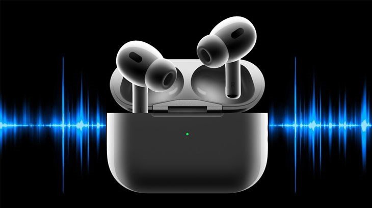 Tai nghe Apple AirPods Pro 2nd Gen với công nghệ chống ồn tiên tiến, điểm mạnh của thương hiệu khi chọn mua tai nghe bluetooth chính hãng tốt nhất