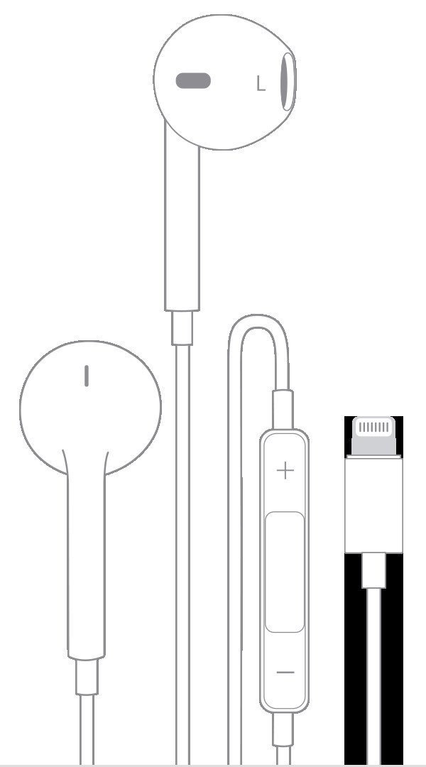 Tai nghe Apple EarPods với đầu nối Lightning