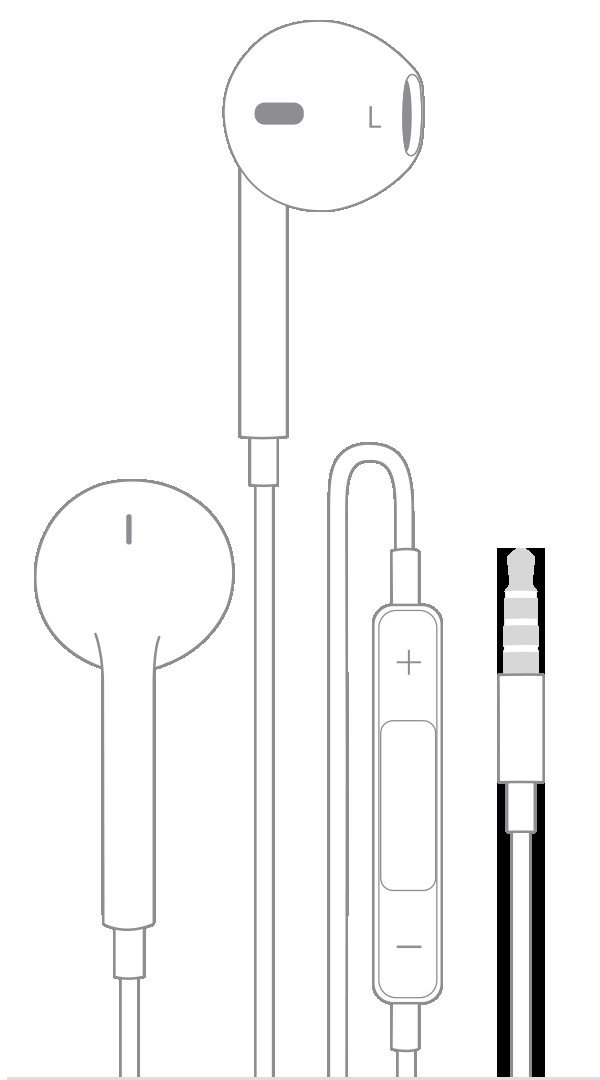 Tai nghe Apple EarPods với jack cắm 3.5mm