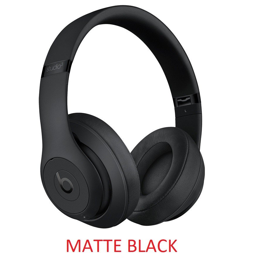 Tai nghe Beats Studio màu đen, minh họa cho dòng tai nghe Beats có dây cao cấp