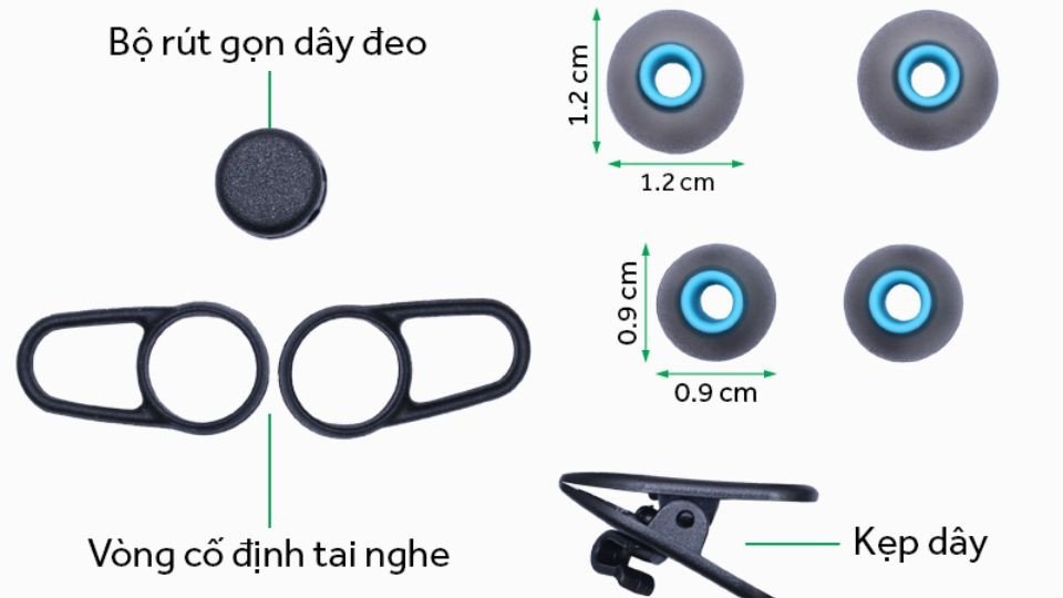 Tai nghe Bluetooth Awei A920BS với thiết kế vòng cổ màu xám xanh hiện đại