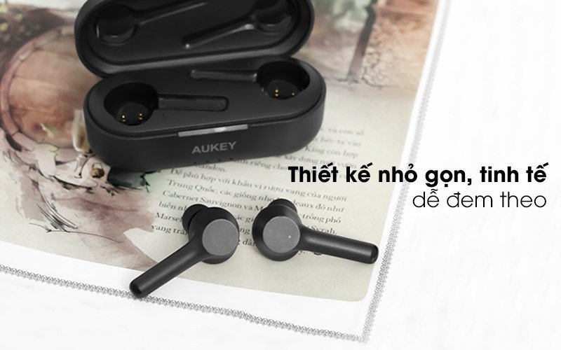 Tai nghe bluetooth bass mạnh Aukey EP-K01