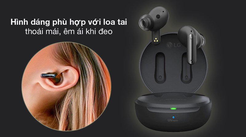 Tai nghe bluetooth bass mạnh LG TONE-FP8