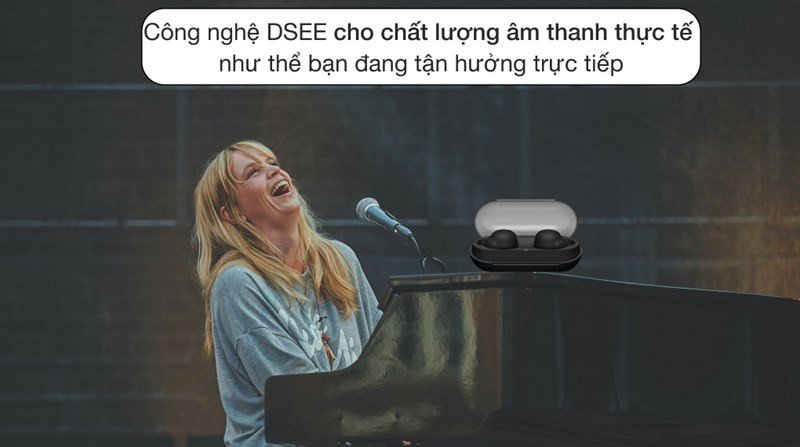 Tai nghe bluetooth bass mạnh Sony WF-C500