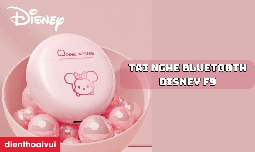 Tai nghe Bluetooth Disney F9 chính hãng nhiều màu sắc