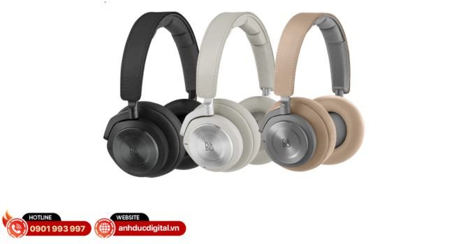 Tai nghe B&amp;O Beoplay HX màu gỗ với headband da cao cấp