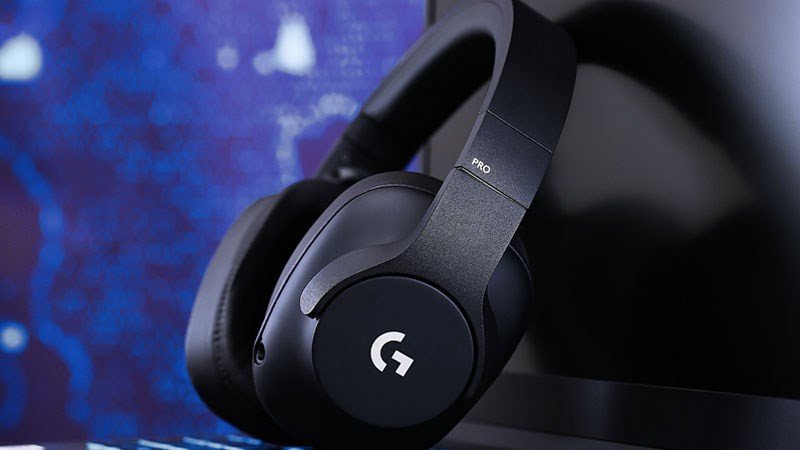 Tai nghe chơi game PUBG Logitech G Pro thiết kế bền bỉ, trọng lượng nhẹ