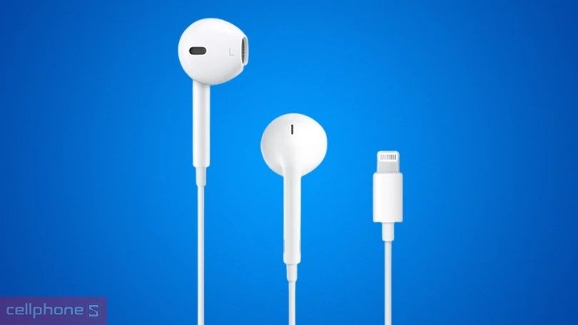 Tai nghe có dây Apple cổng Lightning tiện lợi và ổn định