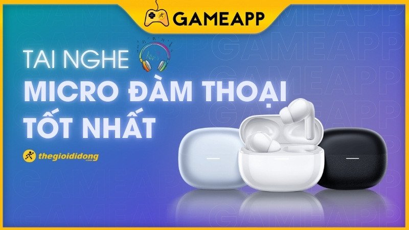 Tai nghe đàm thoại Bluetooth với micro chống ồn